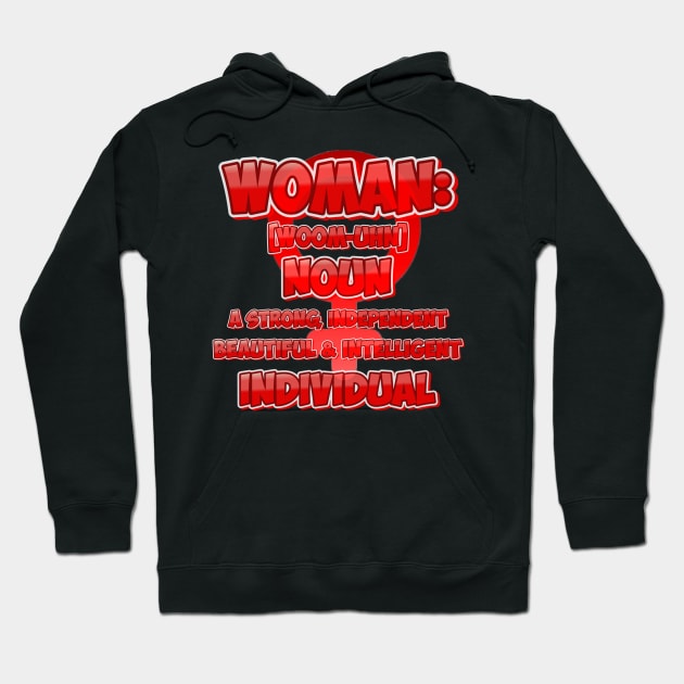 Woman Definition Hoodie by Fly Beyond